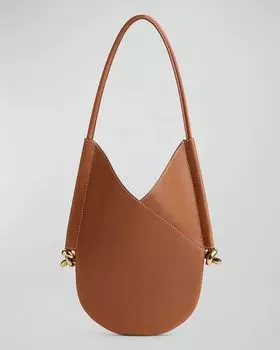 Маленькая сумка Солнцестояния Bottega Veneta, цвет Light Wood