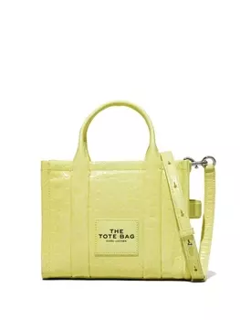 Маленькая сумка The Croc-Embossed Tote Marc Jacobs, желтый