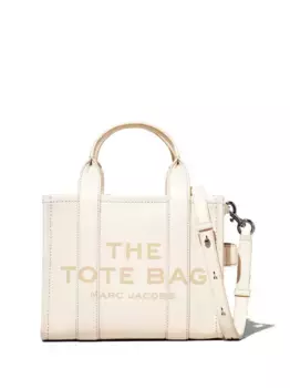 Маленькая сумка The Leather Tote MARC JACOBS, белый