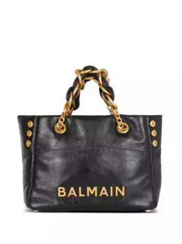 Маленькая сумка-тоут 1945 Soft BALMAIN, черный