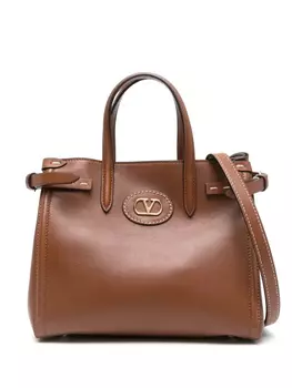Маленькая сумка-тоут Antibes Valentino Garavani, коричневый