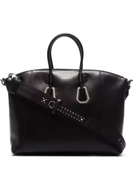 Маленькая сумка-тоут Antigona Soft Givenchy, черный