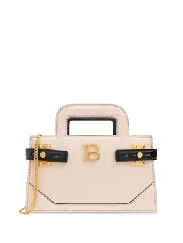 Маленькая сумка-тоут B-Buzz Balmain, нейтральный