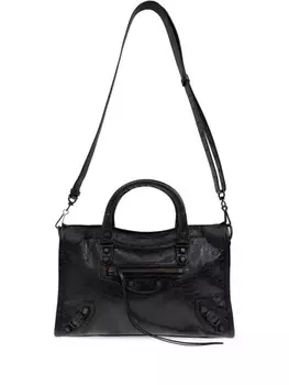 Маленькая сумка-тоут Balenciaga Le City, черный