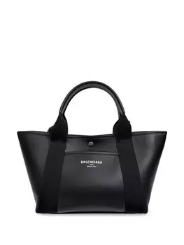 Маленькая сумка-тоут Biarritz Balenciaga, черный