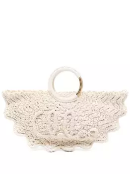 Маленькая сумка-тоут Bracelet Paravent CHLO, нейтральный