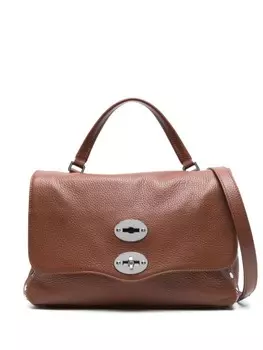 Маленькая сумка-тоут Daily Postina Zanellato, коричневый