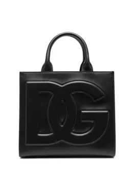 Маленькая сумка-тоут DG Daily DOLCE & GABBANA, черный