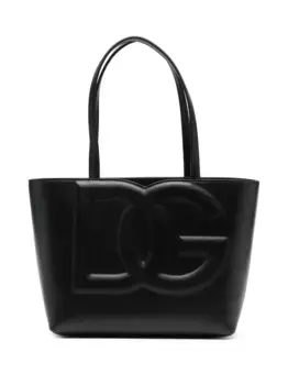 Маленькая сумка-тоут DG Logo DOLCE & GABBANA, черный