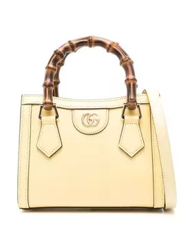 Маленькая сумка-тоут Diana Gucci, желтый