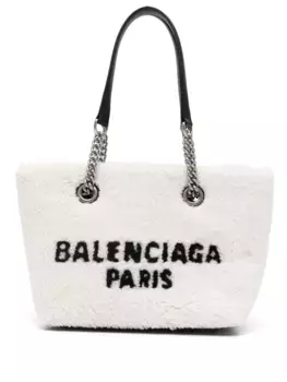 Маленькая сумка-тоут Duty Free BALENCIAGA, белый