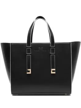 Маленькая сумка-тоут Essential Elisabetta Franchi, черный