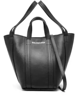 Маленькая сумка-тоут Everyday North/South BALENCIAGA, черный