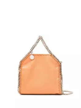 Маленькая сумка-тоут Falabella на цепочке Stella McCartney, оранжевый