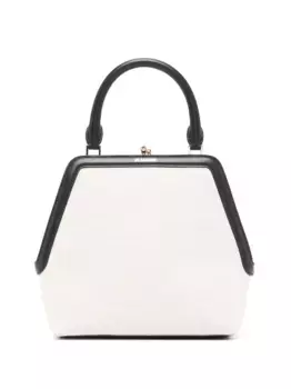 Маленькая сумка-тоут Goji Square JIL SANDER, нейтральный