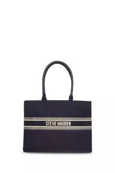 Маленькая сумка-тоут Knox Steve Madden, синий