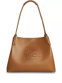 Маленькая сумка-тоут Libra ETRO, коричневый