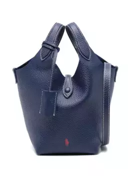 Маленькая сумка-тоут Polo Play POLO RALPH LAUREN, синий