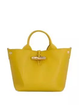 Маленькая сумка-тоут Roseau Longchamp, желтый