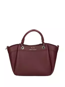 Маленькая сумка-тоут с логотипом Armani Exchange, красный