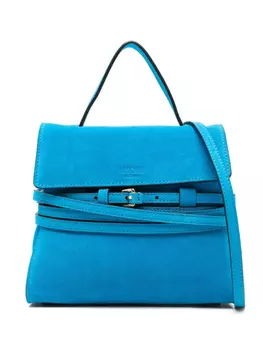 Маленькая сумка-тоут Tie Me Moschino, синий