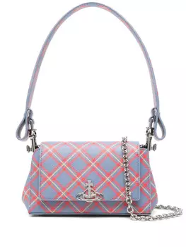 Маленькая сумка-тоут Vivienne Westwood Hazel, синий