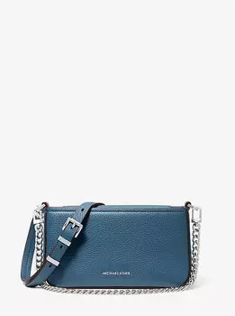 Маленькая сумка-трансформер Bryant из шагреневой кожи Michael Kors, синий