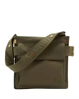 Маленькая сумка-тренч Burberry, зеленый