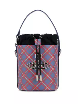 Маленькая сумка-ведро Daisy от Vivienne Westwood, синий