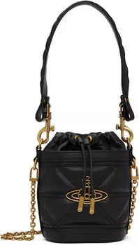 Маленькая сумка-ведро Kitty Vivienne Westwood, черный