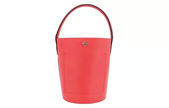 Маленькая сумка-ведро с тисненым логотипом pure LONGCHAMP