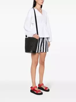 Маленькая сумка-ведро Townsend Michael Michael Kors, черный