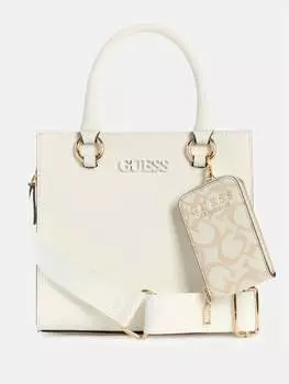 Маленькая сумка Zinnia Guess Factory, цвет milk