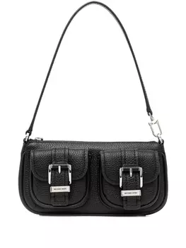 Маленькая сумка Zoe с двумя пряжками на плечо Michael Michael Kors, черный