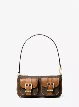 Маленькая сумочка с фирменным логотипом Zoe Michael Kors, мультиколор