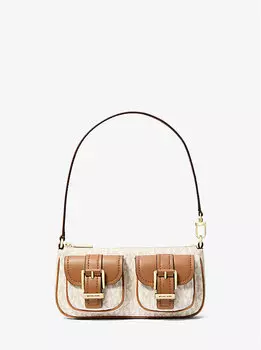 Маленькая сумочка с фирменным логотипом Zoe Michael Kors, мультиколор