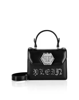 Маленькая сумочка Superheroine Gothic Plein Philipp Plein, черный