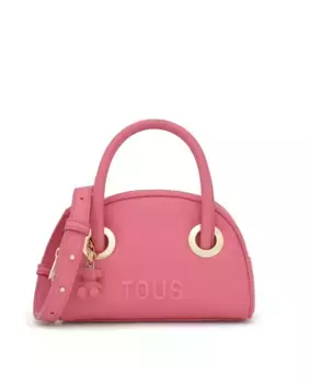 Маленькая сумочка-трансформер Poppy с медведем Tous, розовый