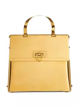 Маленькая сумочка Trifolio Ferragamo, золотой