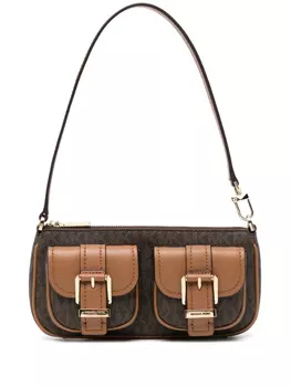 Маленькая сумочка Zoe Michael Kors, коричневый