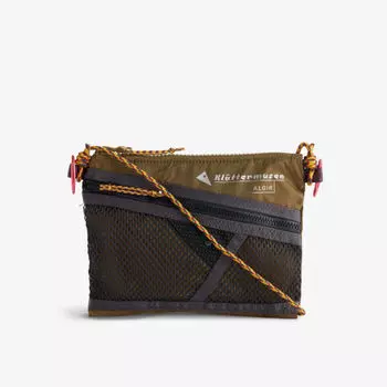 Маленькая тканая сумка через плечо Algir Klattermusen, зеленый