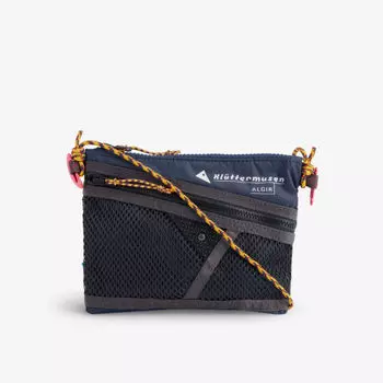 Маленькая тканая сумка через плечо Algir Klattermusen, синий