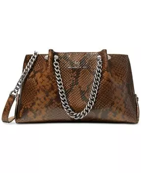 Маленькая трансформируемая сумка-мессенджер zena с цепочкой Michael Kors