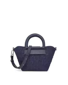 Маленькая трансформируемая сумочка Afterlife Tous, тёмно-синий