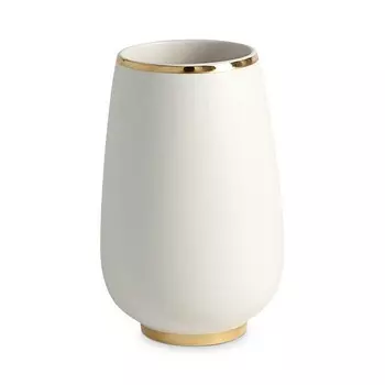 Маленькая ваза с лампочкой в золотой оправе Global Views