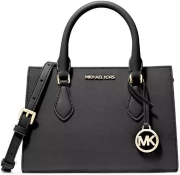 Маленькая веганская сумка-портфель Michael Kors Sheila из некожи