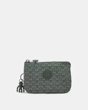 Маленькая зеленая сумочка на молнии Kipling, зеленый