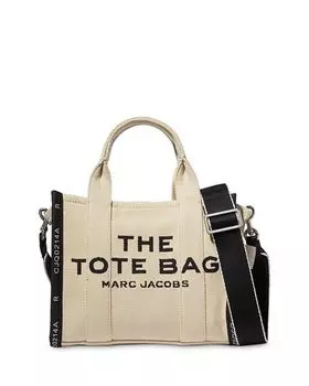 Маленькая жаккардовая сумка-тоут MARC JACOBS, цвет Tan/Beige