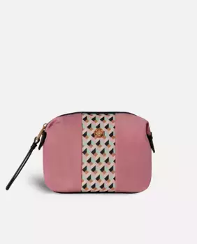 Маленькая женская косметичка Born розового цвета с застежкой-молнией Lonbali, цвет Nude