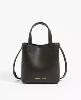 Маленькая женская кожаная сумочка чихуахуа, трансформируемая в сумку через плечо Bimba y Lola, зеленый